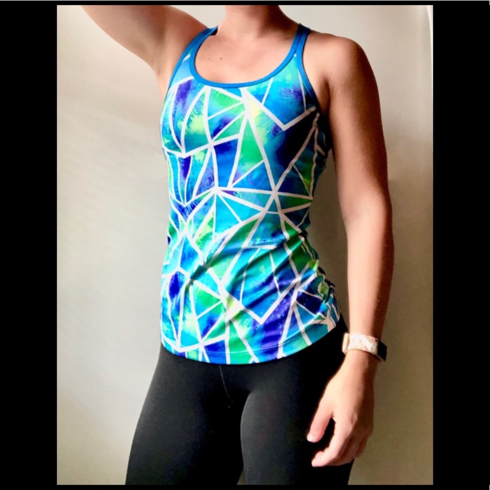 Xersion Running racerback tank with built in bra